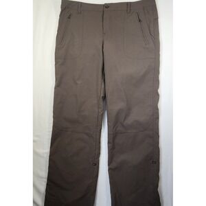 Avia Womens XL Brown Hiking Cargo‎ Pants Roll Up Convertible Lightweight